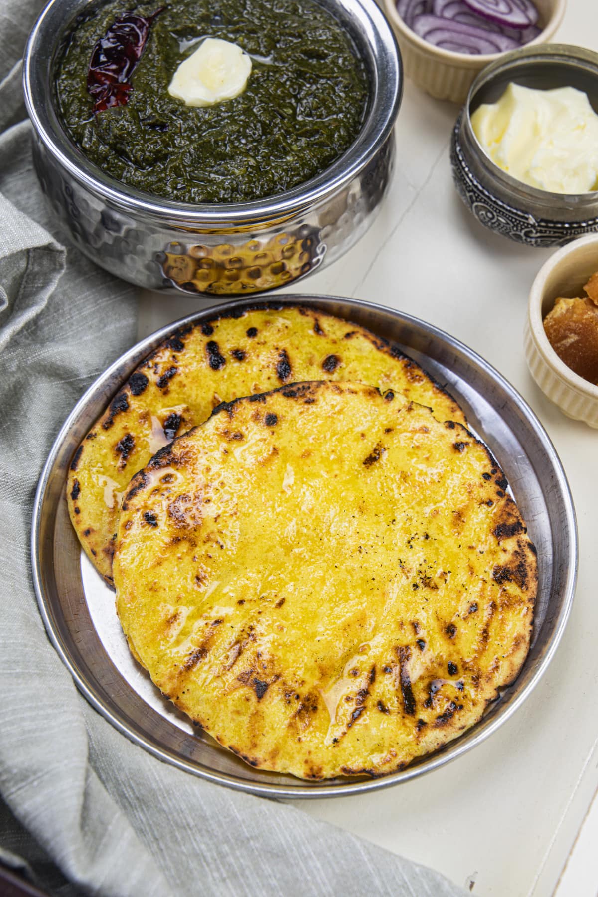 Butter Makai Roti