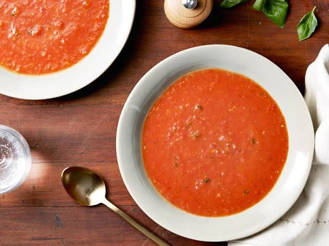 Roasted Tomato & Basil Soup