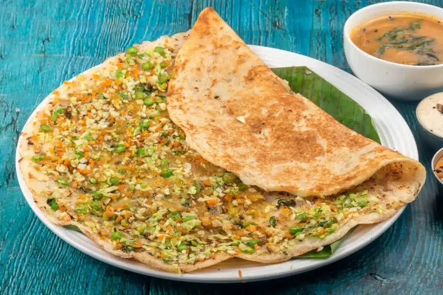 Cheese Rawa Masala Dosa