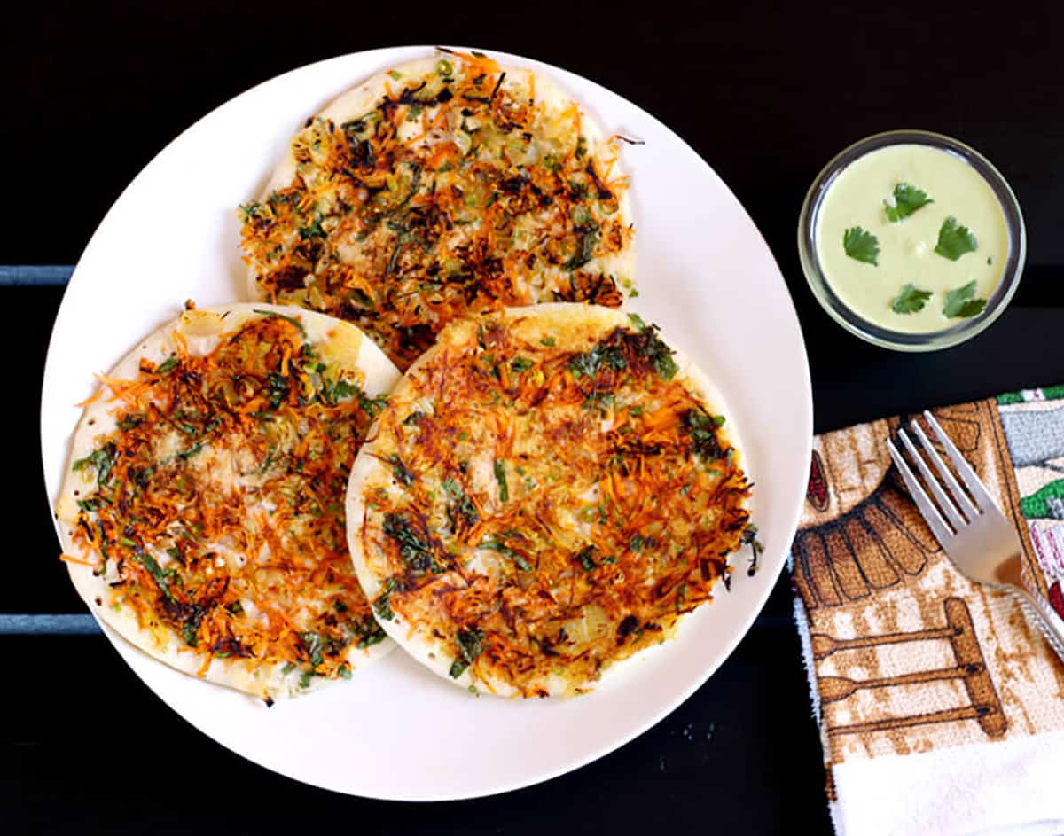 Cheese Tomato Uttappa