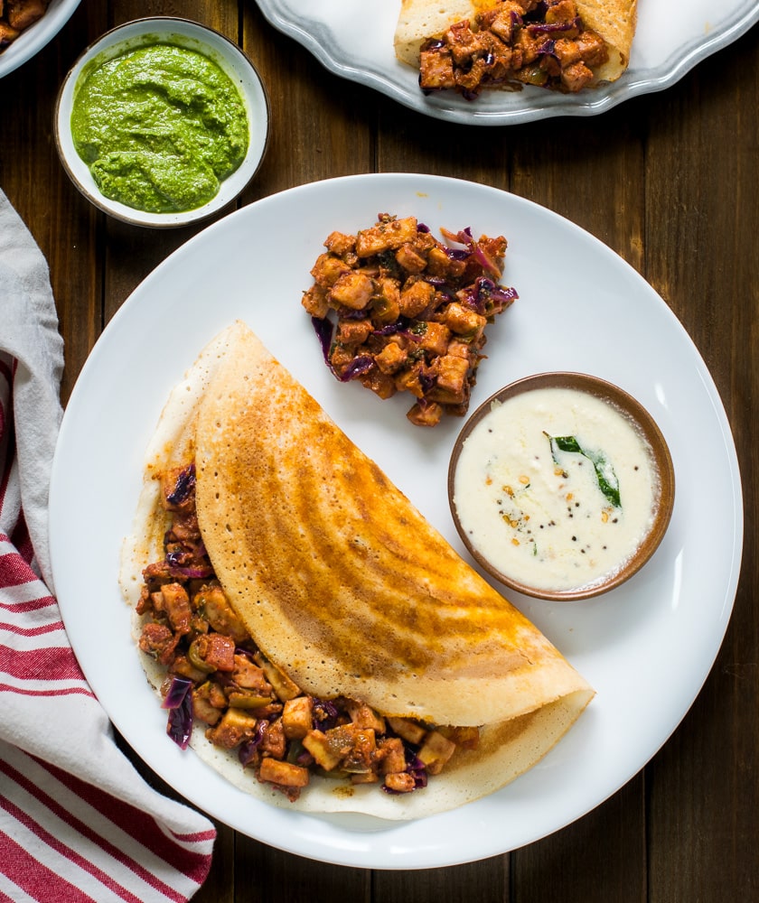 Paneer Sada Dosa